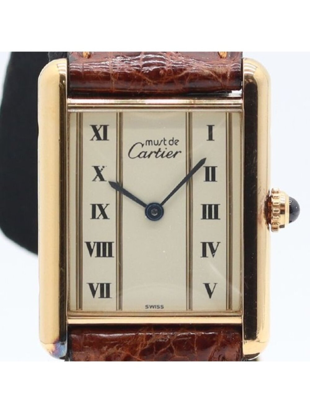 Cartier Must Tank Beige Dial Watch